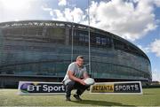 14 August 2014; Leinster prop Jack McGrath was on hand for the announcement of  Setanta Sports exclusively live European Rugby Champions Cup fixtures which will feature on BT Sport during the opening two rounds of the new competition. Lansdowne Rugby Club, Lansdowne Road, Dublin. Picture credit: Pat Murphy / SPORTSFILE