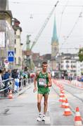 15 August 2014; Ireland's Robert Heffernan during the final of the men's 50k walk. European Athletics Championships 2014 - Day 4. Zurich, Switzerland. Picture credit: Stephen McCarthy / SPORTSFILE