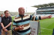 16 August 2014; Brian Corcoran, is the latest to feature on the Bord Gáis Energy Legends Tour Series 2014 when he gave a unique tour of the Croke Park stadium and facilities this week. Other greats of the game still to feature this summer on the Bord Gáis Energy Legends Tour Series include DJ Carey, Brendan Cummins, Maurice Fitzgerald and Mickey Whelan. Full details and dates for the Bord Gáis Energy Legends Tour Series 2014 are available on www.crokepark.ie/events. Pictured is Brian Corcoran during the tour. Croke Park, Dublin. Photo by Sportsfile