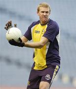 2 November 2006; Team captain Dustin Fletcher in action during Australia's team training session ahead of the Coca-Cola International Rules Series 2nd Test. Croke Park, Dublin. Picture credit: Brian Lawlesss / SPORTSFILE