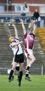 4 November 2006; Donal McNaughton, Cushendall, in action against Kevin Hinphey, Kevin Lynch's. AIB Ulster Senior Club Hurling Final, Cushendall v Kevin Lynch's, Casement Park, Belfast, Co Antrim. Picture credit: Oliver McVeigh / SPORTSFILE