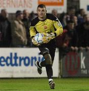 20 October 2006; Dundalk goalkeeper Chris Bennion. eircom League, Division 1, Galway United v Dundalk, Terryland Park, Galway. Picture credit: Ray Ryan / SPORTSFILE