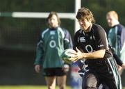 9 November 2006; Donncha O'Callaghan in action during Ireland rugby squad training. Lansdowne Road, Dublin. Picture credit: Matt Browne / SPORTSFILE