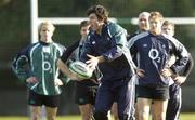 9 November 2006; Shane Horgan in action during Ireland rugby squad training. Lansdowne Road, Dublin. Picture credit: Matt Browne / SPORTSFILE