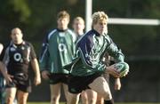 9 November 2006; Andrew Trimble in action during Ireland rugby squad training. Lansdowne Road, Dublin. Picture credit: Matt Browne / SPORTSFILE