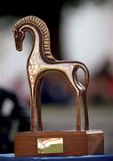 11 September 1999; A view of the Champion Stakes trophy during horse racing at Leopardstown Racecourse in Dublin. Photo by Ray McManus/Sportsfile