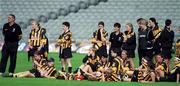 12 September 1999; Kilkenny players following the All Ireland Senior Hurling Championship Final match between Cork and Kilkenny at Croke Park in Dublin. Photo by Brendan Moran/Sportsfile