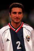 1 September 1999; Slobodan Komljenovic of Yugoslavia during the UEFA European Championships Qualifier match between Republic of Ireland and Yugoslavia at Lansdowne Road in Dublin. Photo by David Maher/Sportsfile