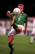 1 September 1999; Stephen McPhail of Ireland during the UEFA European Championships Qualifier match between Republic of Ireland and Yugoslavia at Lansdowne Road in Dublin. Photo by David Maher/Sportsfile