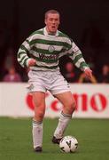 24 October 1999; Tommy Dunne of Shamrock Rovers during the Eircom League Premier Division match between St Patrick's Athletic and Shamrock Rovers at Richmond Park in Dublin. Photo by David Maher/Sportsfile