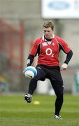 10 November 2006; Ireland captain Brian O'Driscoll in action during the captain's run. Ireland Rugby Captain's Run, Lansdowne Road, Dublin. Picture credit: David Maher / SPORTSFILE