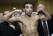 10 November 2006; Esham Pickering during a press conference and weigh-in ahead of his bout against Bernard Dunne. Burlington Hotel, Dublin. Picture credit: Brian Lawless / SPORTSFILE