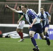 11 November 2006; Darren Boyce, Coleraine, celebrates his equalising goal. Carnegie Premier League, Glentoran v Coleraine, The Oval, Belfast. Picture credit: Russell Pritchard / SPORTSFILE