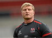 21 August 2014; Ulster's Franco Van Der Merwe during squad training ahead of their pre-season game against Exeter Chiefs on Friday. Ulster Rugby Squad Training, Kingspan Stadium, Ravenhill Park, Belfast, Co. Antrim. Picture credit: Oliver McVeigh / SPORTSFILE