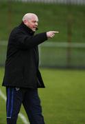 18 November 2006; Linfield manager, David Jeffries shouts direction to his team from the sidelines. Carnegie Premier League, Donegal Celtic v Linfield, Suffolk Road, Belfast, Co. Antrim. Picture credit: Russell Pritchard / SPORTSFILE