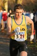 18 November 2006; Garreth Coughlan on the fifth leg for his team UCD A.C., who were eventual winners of the Men's IUAA Road Relays, NUI College, Maynooth, Co. Kildare. Picture credit: Tomas Greally / SPORTSFILE