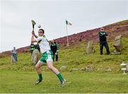 24 August 2014; Donal O'Brien, Mayo, competing in the M. Donnelly All-Ireland Poc Fada Final. Annaverna Mountain, Ravensdale, Cooley, Co. Louth. Picture credit: Piaras Ó Mídheach / SPORTSFILE