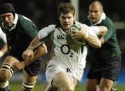 11 November 2006; Gordon D'Arcy, Ireland, in action against South Africa. Autumn Internationals, Ireland v South Africa, Lansdowne Road, Dublin. Picture credit: Matt Browne / SPORTSFILE