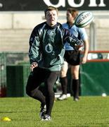 25 November 2006; Brian O'Driscoll in action during the Captain's Run. Ireland Rugby Captain's Run, Lansdowne Road, Dublin. Picture credit: Damien Eagers / SPORTSFILE