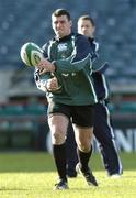 25 November 2006; Denis Leamy in action during the Captain's Run. Ireland Rugby Captain's Run, Lansdowne Road, Dublin. Picture credit: Damien Eagers / SPORTSFILE