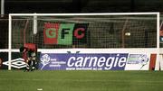 25 November 2006; Elliot Morris, Glentoran, can't believe he let in Glenavons second goal.  Carnegie Premier League, Glentoran v Glenavon, The Oval, Belfast. Picture credit:  Russell Pritchard / SPORTSFILE
