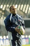 25 November 2006; Aleki Lutui in action during the captain's run. The Pacific Islands Rugby Captain's Run, Lansdowne Road, Dublin. Picture credit: Damien Eagers / SPORTSFILE