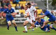 30 August 2014; Paul Marshall, Ulster goes past the tackle of Isaac Boss and Tadhg Furlong. Pre-Season Friendly, Leinster v Ulster. Tallaght Stadium, Tallaght, Co. Dublin. Picture credit: Matt Browne / SPORTSFILE