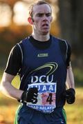 18 November 2006; Mark Christie in action for DCU A.C, during the Mens IUAA Road Relays, NUI College, Maynooth, Co.Kildare. Picture credit: Tomas Greally / SPORTSFILE *** Local Caption ***