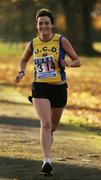 18 November 2006; Denise McGrath in action for UCD A.C, during the Women's IUAA Road Relays, NUI College, Maynooth, Co.Kildare. Picture credit: Tomas Greally / SPORTSFILE *** Local Caption ***