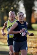 18 November 2006; Fiona McGreevy in action for DCU A.C during the Women's IUAA Road Relays, NUI College, Maynooth, Co.Kildare. Picture credit: Tomas Greally / SPORTSFILE *** Local Caption ***