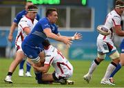 30 August 2014; Jack Conan, Leinster, is tackled by Jared Payne, Ulster. Pre-Season Friendly, Leinster v Ulster. Tallaght Stadium, Tallaght, Co. Dublin. Picture credit: Matt Browne / SPORTSFILE