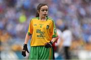 31 August 2014; Louise Ní Dochartaigh, Scoil na Carraige, Donegal, during the INTO/RESPECT Exhibition GoGames. Croke Park, Dublin. Picture credit: Stephen McCarthy / SPORTSFILE