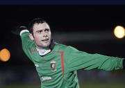 2 January 2007; Gary Hamilton, Glentoran, celebrates his goal.  Carnegie Premier League, Ballymena United v Glentoran, The Showgrounds, Ballymena, Co. Antrim. Picture credit: Russell Pritchard / SPORTSFILE