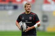 5 September 2014; Chris Henry, Ulster, during squad training ahead of their Guinness PRO12, Round 1, match against Scarlets on Saturday. Ulster Rugby Squad Training, Kingspan Stadium, Ravenhill Park, Belfast, Co. Antrim. Picture credit: Oliver McVeigh / SPORTSFILE