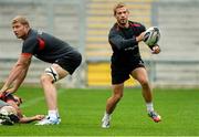 5 September 2014; Paul Marshall, Ulster, during squad training ahead of their Guinness PRO12, Round 1, match against Scarlets on Saturday. Ulster Rugby Squad Training, Kingspan Stadium, Ravenhill Park, Belfast, Co. Antrim. Picture credit: Oliver McVeigh / SPORTSFILE