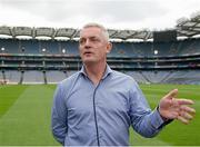 6 September 2014; Nicky English was the latest to feature on the Bord Gáis Energy Legends Tour Series 2014 when he gave a unique tour of the Croke Park stadium and facilities this week. Bord Gáis Energy Legends Tour Series 2014 details are available on www.crokepark.ie/events. Croke Park, Dublin. Picture credit: Piaras Ó Mídheach / SPORTSFILE