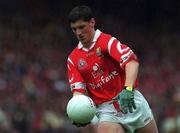 26 September 1999; Fionan Murray of Cork during the Bank of Ireland All-Ireland Senior Football Championship Final match between Meath and Cork at Croke Park in Dublin. Photo by Brendan Moran/Sportsfile