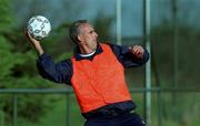 9 November 1999; Manager Mick McCarthy during a Republic of Ireland training session at the AUL Grounds in Clonshaugh, Dublin. Photo by Brendan Moran/Sportsfile