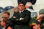 3 October 1999; South Africa coach Nick Mallet watches on during the Rugby World Cup Pool A match between Scotland and South Africa at Murrayfield Stadium in Edinburgh, Scotland. Photo by Matt Browne/Sportsfile