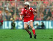 12 September 1999; Timmy McCarthy of Cork during the Guinness All-Ireland Senior Hurling Championship Final between Cork and Kilkenny at Croke Park in Dublin. Photo by Brendan Moran/Sportsfile