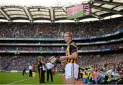 7 September 2014; Henry Shefflin, Kilkenny, prepares to come on as a substitute during the second half. GAA Hurling All Ireland Senior Championship Final, Kilkenny v Tipperary. Croke Park, Dublin. Picture credit: Stephen McCarthy / SPORTSFILE