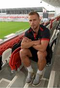 9 September 2014; Ulster's Paul Marshall after a press conference ahead of their Guinness PRO12, Round 2, game against Zebre on Friday. Ulster Rugby Press Conference, Kingspan Stadium, Ravenhill Park, Belfast, Co. Antrim. Picture credit: Oliver McVeigh / SPORTSFILE