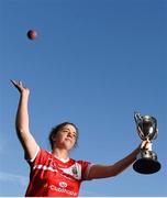 10 September 2014; Reigning ladies single champion Catriona Casey, Cork, in attendance at the 2014 M Donnelly 60x30 Championship Finals launch. Croke Park, Dublin. Picture credit: Stephen McCarthy / SPORTSFILE