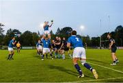 12 September 2014; Ciaran Ruddock, St Mary's College, collects a lineout thrown by team-mate Rory O'Donovan. Ulster Bank League, Division 1A, UCD v St Mary's College. Belfield Bowl, UCD, Dublin. Picture credit: Stephen McCarthy / SPORTSFILE