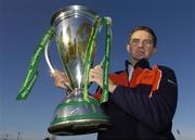 10 January 2007; Ian Fleming, Munster Rugby, with the Heineken European Cup trophy. Cork Constitution RFC, Temple Hill, Cork. Picture credit: Pat Murphy / SPORTSFILE *** Local Caption *** ***Ireland on Sunday ONLY***