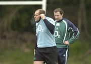 1 February 2007; Ireland's Rory Best during squad training. St Gerard's School, Bray, Co. Wicklow. Picture Credit: Matt Browne / SPORTSFILE