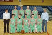 1 February 2007; The Calasanctius Oranmore team. U19.B. Boys Schools Cup Finals, Calasanctius Oranmore v St. Muiredachs Ballina, National Basketball Arena, Tallaght, Dublin. Picture credit: Pat Murphy / SPORTSFILE