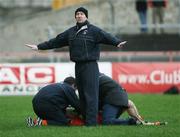 28 January 2007; Armagh assistant manager, John Rafferty. McKenna Cup Semi Final, Armagh v Donegal, Healy Park, Omagh, Co. Tyrone. Picture Credit: Oliver McVeigh / SPORTSFILE
