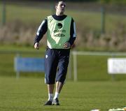 5 February 2007; John O'Shea, Republic of Ireland, during squad training. Malahide FC, Malahide, Co. Dublin. Picture Credit: David Maher / SPORTSFILE