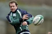 7 February 2007; Ireland's Geordan Murphy during squad training. Back Pitch, Lansdowne Road, Dublin. Picture Credit: Matt Browne / SPORTSFILE